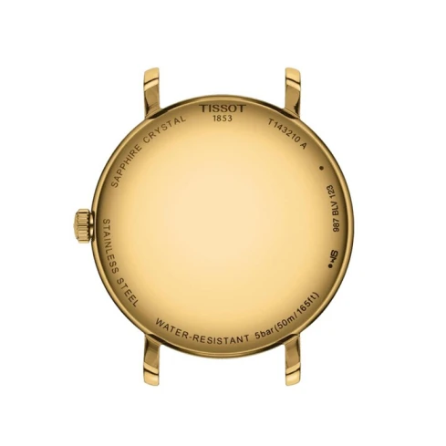 Дамски ръчен часовник с кварцов механизъм - корпус от Стомана - Стоманена верижка - цвят Шампанско Злато