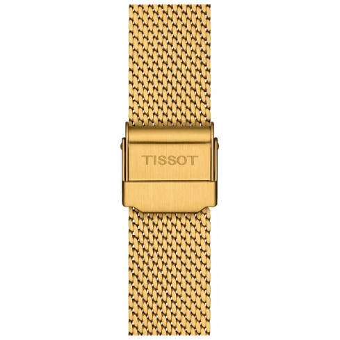 Дамски ръчен часовник с кварцов механизъм - корпус от Стомана - Стоманена верижка - цвят Шампанско Злато