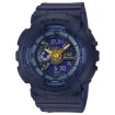 Casio BA-110XSM-2AER Baby-G - Мъжки ръчен часовник с кварцов механизъм - корпус от Полимер - Силиконова каишка - цвят Син Син