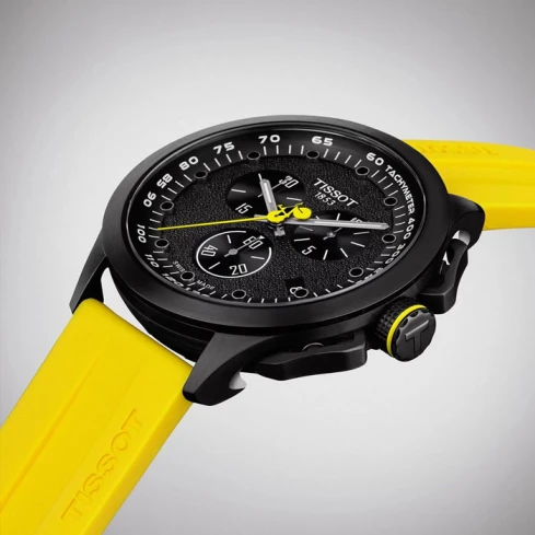 Мъжки ръчен часовник с кварцов механизъм - корпус от Стомана - Естествена кожа - цвят Черен Черен