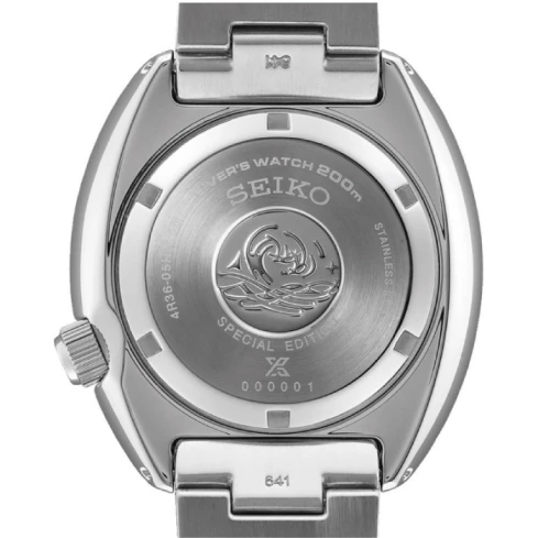 Мъжки ръчен часовник с автоматичен механизъм - корпус от Стомана - Стоманена верижка - цвят Черен