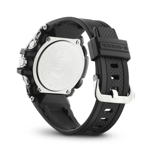 Мъжки ръчен часовник с кварцов механизъм - корпус от Стомана - Полимер - цвят Черен