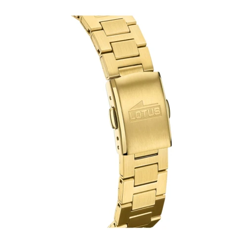 Дамски ръчен часовник с кварцов механизъм - корпус от Стомана - Стоманена верижка - цвят Седеф Злато