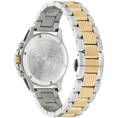 Мъжки ръчен часовник с кварцов механизъм - корпус от Стомана - Стоманена верижка - цвят Сив Сив