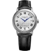 Raymond Weil 2837-STC-00659 Maestro - Мъжки ръчен часовник с автоматичен механизъм - корпус от Стомана - Естествена кожа - цвят Сребрист Черен