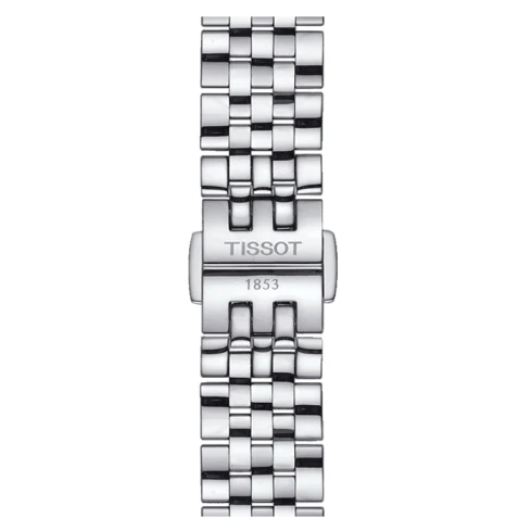 Дамски ръчен часовник с автоматичен механизъм - корпус от Стомана - Стоманена верижка - цвят Седеф Сив