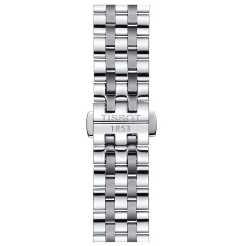 Дамски ръчен часовник с кварцов механизъм - корпус от Стомана - Стоманена верижка - цвят Сребрист Сив