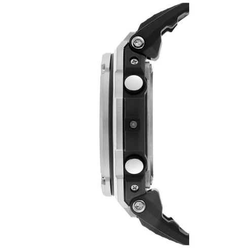 Мъжки ръчен часовник с кварцов механизъм - корпус от Полимер - Полимер - цвят Черен Черен