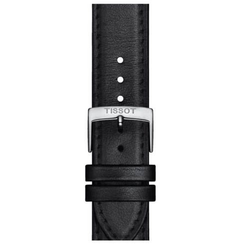 Мъжки ръчен часовник с кварцов механизъм - корпус от Стомана - Естествена кожа - цвят Син Черен