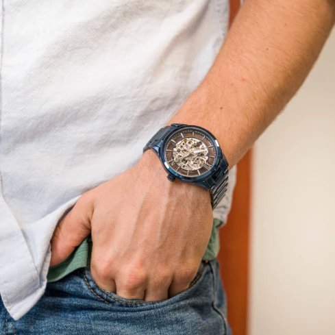 Унисекс ръчен часовник с механизъм