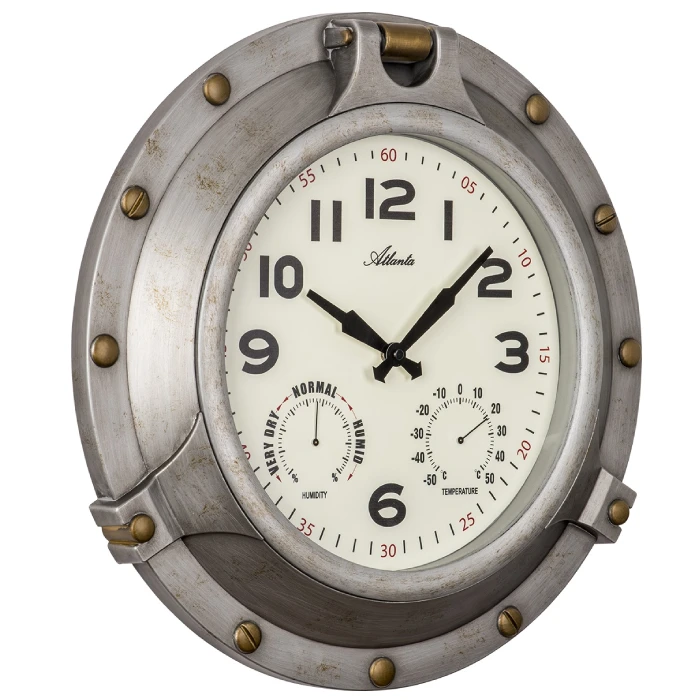 Унисекс стенен часовник с кварцов механизъм