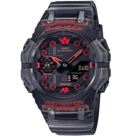 Casio GA-B001G-1AER G-Shock - Мъжки ръчен часовник с кварцов механизъм - корпус от Полимер - Полимер - цвят Черен Черен