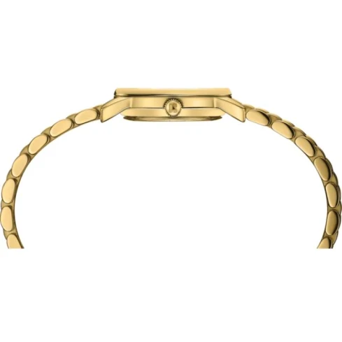 Certina C033.051.33.118.00 DS-8 - Дамски ръчен часовник с кварцов механизъм - корпус от Стомана - Стоманена верижка - цвят Седеф Злато