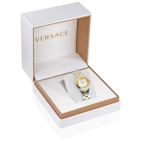 Дамски ръчен часовник с кварцов механизъм - корпус от Стомана - Стоманена верижка - цвят Сив Сив