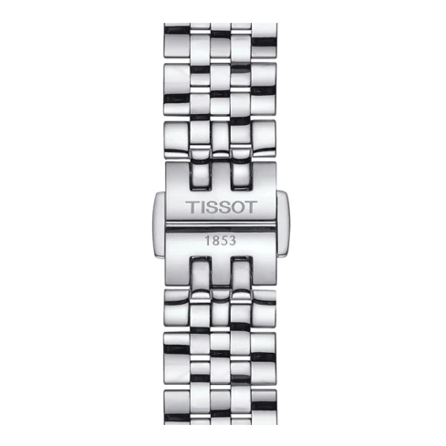 Дамски ръчен часовник с автоматичен механизъм - корпус от Стомана - Стоманена верижка - цвят Черен Сив