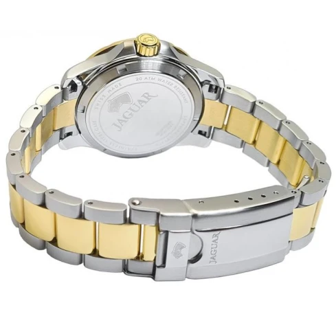 Дамски ръчен часовник с кварцов механизъм - корпус от Стомана - Стоманена верижка - цвят Син Сив