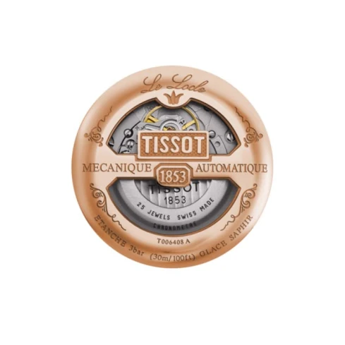 Мъжки ръчен часовник с автоматичен механизъм - корпус от Стомана - Естествена кожа - цвят Черен Черен