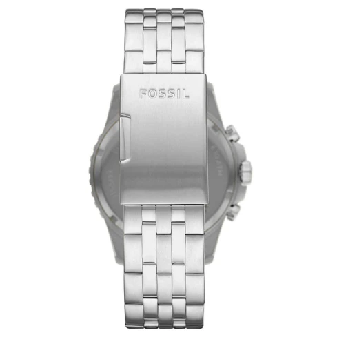 Мъжки ръчен часовник с кварцов механизъм - корпус от Стомана - Стоманена верижка - цвят Черен Сив