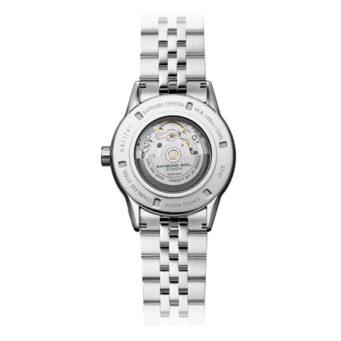 Мъжки ръчен часовник с автоматичен механизъм - корпус от Стомана - Стоманена верижка - цвят Зелен