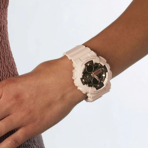 Дамски ръчен часовник с кварцов механизъм - корпус от Полимер - Полимер - цвят Черен