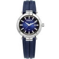 Дамски ръчен часовник с кварцов механизъм - корпус от Стомана - FKM - цвят Син Син
