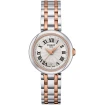 Tissot T126.010.22.013.01 Bellissima Small lady - Дамски ръчен часовник с кварцов механизъм - корпус от Стомана - Стоманена верижка - цвят Бял Розово Злато