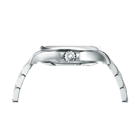 Дамски ръчен часовник с автоматичен механизъм - корпус от Стомана - Стоманена верижка - цвят Седеф Розово Злато