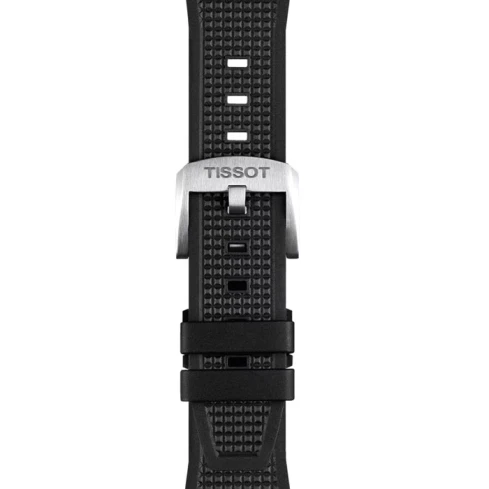 Мъжки ръчен часовник с автоматичен механизъм - корпус от Стомана - Силиконова каишка - цвят Син Сив