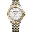 Raymond Weil 8160-STP-00308 Tango - Мъжки ръчен часовник с кварцов механизъм - корпус от Стомана - Стоманена верижка - цвят Бял Сив