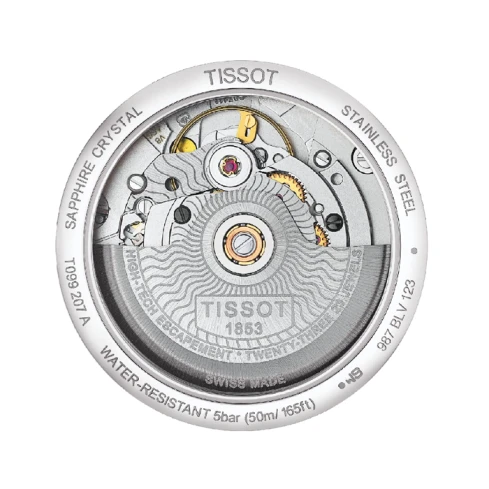 Дамски ръчен часовник с автоматичен механизъм - корпус от Стомана - Стоманена верижка - цвят Седеф Сив