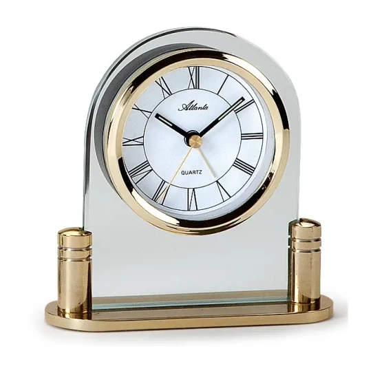 Унисекс будилник с механизъм - цвят Бял
