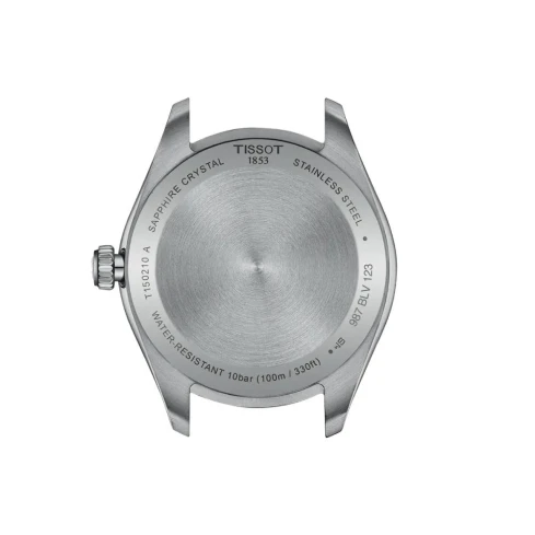 Дамски ръчен часовник с кварцов механизъм - корпус от Стомана - Стоманена верижка - цвят Син Сив