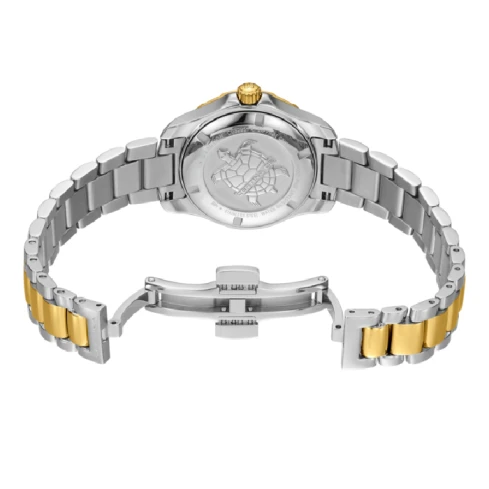 Дамски ръчен часовник с кварцов механизъм - корпус от Стомана - Стоманена верижка - цвят Сив Сив