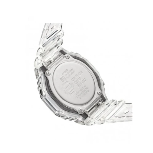 Casio GA-2100SKE-7AER G-Shock - Мъжки ръчен часовник с кварцов механизъм - корпус от Полимер - Полимер - цвят Черен Бял