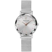 Pierre Lannier 353G628 Multiples - Дамски ръчен часовник с кварцов механизъм - корпус от Стомана - Меш - цвят Сребрист Сив