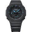 Casio GA-2100-1A2ER G-Shock - Мъжки ръчен часовник с кварцов механизъм - корпус от Полимер - Полимер - цвят Черен Черен