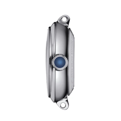 Дамски ръчен часовник с автоматичен механизъм - корпус от Стомана - Стоманена верижка - цвят Бял Сив