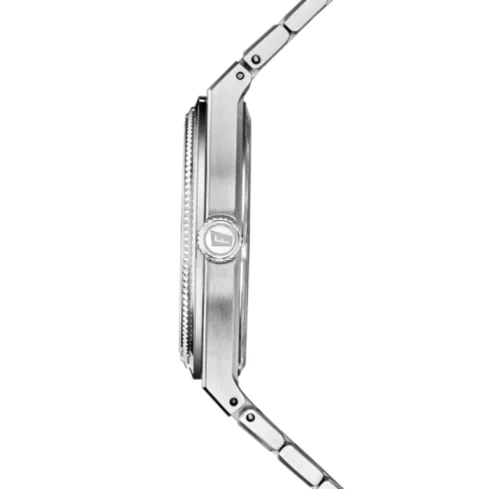 Дамски ръчен часовник с автоматичен механизъм - корпус от Стомана - Стоманена верижка - цвят Зелен Сив