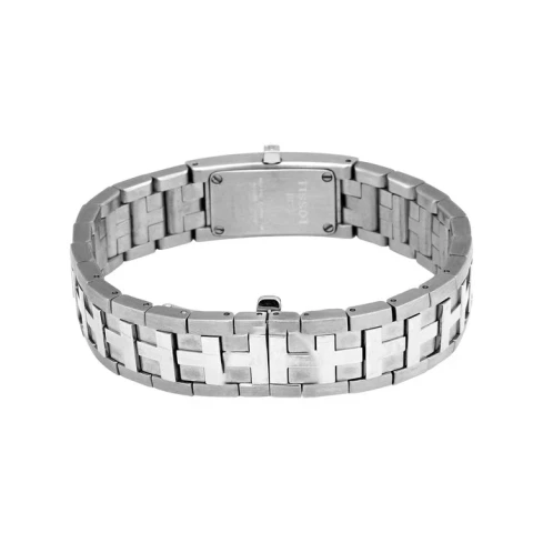 Дамски ръчен часовник с кварцов механизъм - корпус от Стомана - Стоманена верижка - цвят Син Сив