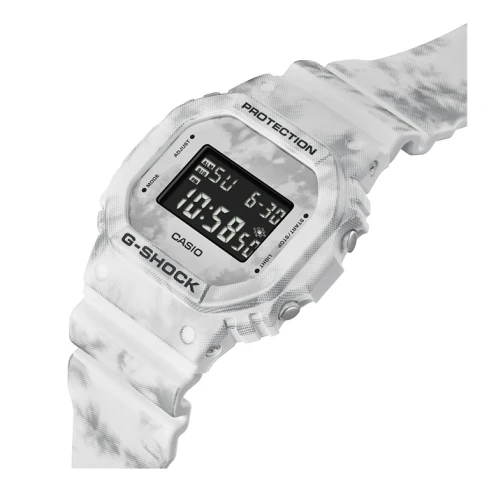 Casio DW-5600GC-7ER G-Shock - Мъжки ръчен часовник с кварцов механизъм - корпус от Полимер - Полимер - цвят Черен Сив