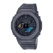 Casio GA-2100FT-8AER G-Shock - Мъжки ръчен часовник с кварцов механизъм - корпус от Полимер - Полимер - цвят Черен