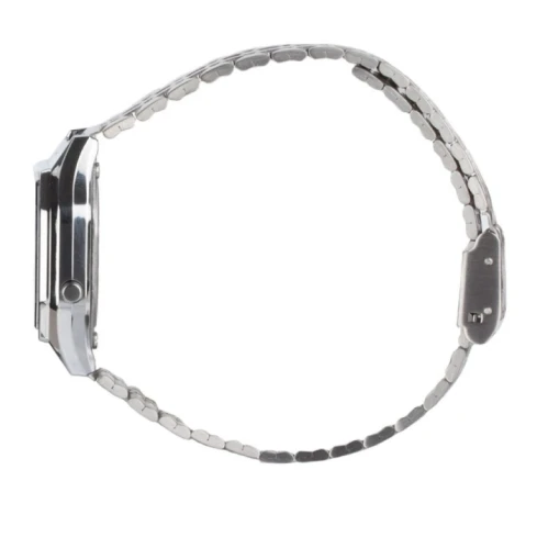 Дамски ръчен часовник с кварцов механизъм - корпус от Стомана - Стоманена верижка - цвят Сив