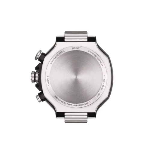 Мъжки ръчен часовник с кварцов механизъм - корпус от Стомана - Стоманена верижка - цвят Син