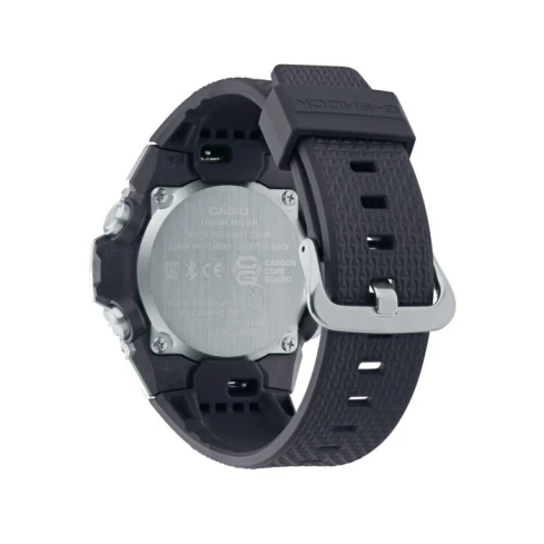 Мъжки ръчен часовник с кварцов механизъм - корпус от Стомана - Полимер - цвят Черен Черен