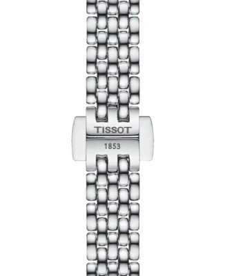 Дамски ръчен часовник с кварцов механизъм - корпус от Стомана - Стоманена верижка - цвят Седеф Сив