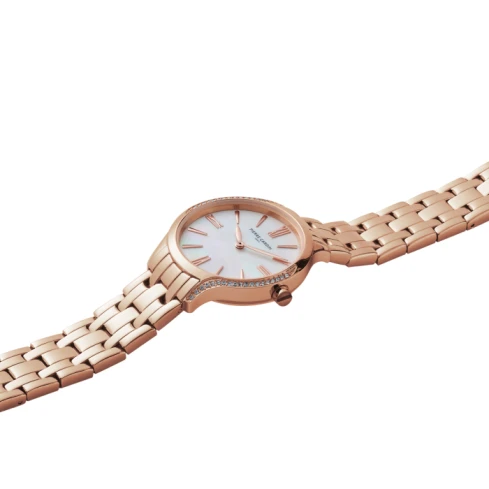 Pierre Cardin CDL.0007 Gaillon - Regal - Дамски ръчен часовник с кварцов механизъм - корпус от Стомана - Стоманена верижка - цвят Седеф