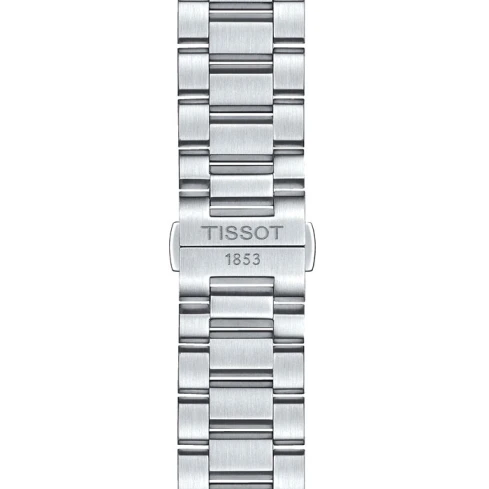 Мъжки ръчен часовник с автоматичен механизъм - корпус от Стомана и керамика - Стоманена верижка - цвят Черен Сив