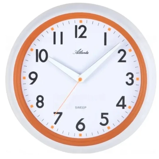 Унисекс стенен часовник с кварцов механизъм