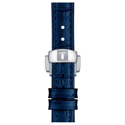 Дамски ръчен часовник с автоматичен механизъм - корпус от Стомана - Естествена кожа - цвят Бял Сив