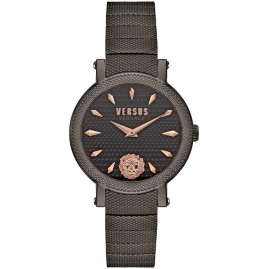 Versus VSPZX0721 Weho - Дамски ръчен часовник с кварцов механизъм - корпус от Стомана - Стоманена верижка - цвят Черен Черен
